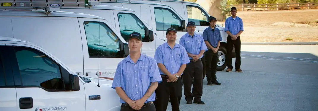 KIC Refrigeration crew ready for Mini Split Repair jobs across Altadena